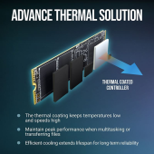 PNY Dysk SSD 2TB M.2 2280 PCi5.0 M280CS3250-2TB-TB - M280CS3250-2TB-TB - Zdjęcie 4