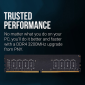 PNY Pamięć 16GB DDR4 DIMM 3200 MD16GSD43200-TB - MD16GSD43200-TB - Zdjęcie 3