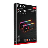 PNY Pamięć DDR5 XLR8 RGB 32GB (2x16GB) 6400 C36 - MD32GK2D5640036XRGB - Zdjęcie 2