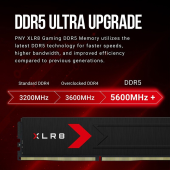 PNY Pamięć DDR5 64GB (2x32) 6000 C30 - MD64GK2D5600030XR - Zdjęcie 4