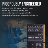 PNY Pamięć do notebooka 16GB DDR4 2666 2x8GB MN16GK2D42666  - MN16GK2D42666 - Zdjęcie 2