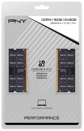 PNY Pamięć do notebooka 16GB DDR4 2666 2x8GB MN16GK2D42666  - MN16GK2D42666 - Zdjęcie 7