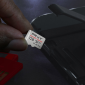 PNY Karta pamięci microSD Express 128GB P-SDU128P31880EXP-GE  - P-SDU128P31880EXP-GE - Zdjęcie 3
