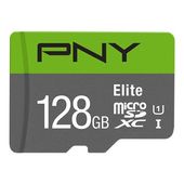 PNY Karta pamięci MicroSDXC 128GB P-SDU128V11100EL-GE  - P-SDU128V11100EL-GE - Zdjęcie 2