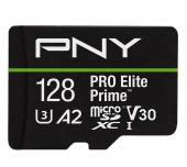 PNY Karta pamięci mSDXC Elite Prime 128GB P-SDU128V32200PEP-GE  - P-SDU128V32200PEP-GE - Zdjęcie 1