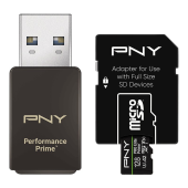 PNY Karta pamięci microSDXC Elite Prime 128GB + adapter SD + czytnik USB-A - P-SDU128V32200PEPKIT-GE - Zdjęcie 6