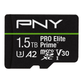 PNY Karta pamięci microSDXC Elite Prime 1.5TB + adapter SD - P-SDU1T5V32200PEP-GE - Zdjęcie 3