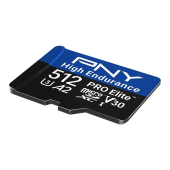 PNY Karta pamięci microSD High Endurance 512G P-SDU512V32100PHE-GE - P-SDU512V32100PHE-GE - Zdjęcie 4