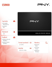 PNY Dysk SSD 4TB 2,5 SATA3 SSD7CS900-4TB-RB  - SSD7CS900-4TB-RB - Zdjęcie 3
