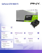 PNY Karta graficzna GeForce GTX 1660 Ti 6GB VCG1660T6SFPPB - VCG1660T6SFPPB - Zdjęcie 8