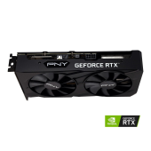 PNY Karta graficzna GeForce RTX 3050 8GB Verto Dual Fan Edition VCG30508DFBPB1 - VCG30508DFBPB1 - Zdjęcie 2
