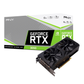 PNY Karta graficzna GeForce RTX 3050 8GB Verto Dual Fan Edition VCG30508DFBPB1 - VCG30508DFBPB1 - Zdjęcie 1