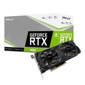 PNY Karta graficzna GeForce RTX 3060 12GB DUAL FAN LHR - VCG306012DFMPB - Zdjęcie 4