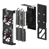 PNY Karta graficzna GeForce RTX 4060 Ti 8GB VERTO OC DUAL FAN DLSS 3  - VCG4060T8DFXPB1-O - Zdjęcie 4