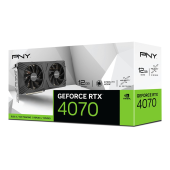 PNY Karta graficzna GeForce RTX 4070 12GB DUAL FAN VCG407012DFXPB1  - VCG407012DFXPB1 - Zdjęcie 1