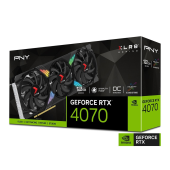 PNY Karta graficzna GeForce RTX 4070 12GB XLR8 VERTO OC DLSS 3 VCG407012TFXXPB1-O - VCG407012TFXXPB1-O - Zdjęcie 5