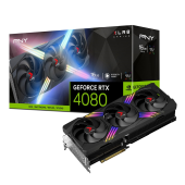PNY Karta graficzna GeForce RTX 4080 16GB XLR8 Gaming Verto Epix-x RGB Triple Fan - VCG408016TFXXPB1 - Zdjęcie 1