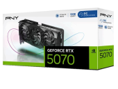 PNY Karta graficzna GeForce RTX5070 OC 3F 12GB 192-bit 672GB/s  - VCG507012TFXPB1-O - Zdjęcie 2