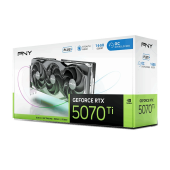 PNY Karta graficzna GeForce RTX5070 Ti+ OC 16GB VCG5071T16TFXPB1-O  - VCG5071T16TFXPB1-O - Zdjęcie 3