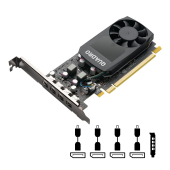PNY Karta graficzna Quadro P1000 V2 4GB DDR5 VCQP1000V2-SB  - VCQP1000V2-SB - Zdjęcie 5