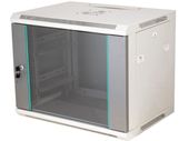Q-LANTEC Szafka rack wisząca 19" 15U 600x450  - SW-15U-600-450-N-DSJ-OP-RP-B-S - Zdjęcie 1