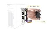QNAP Karta rozszerzeń QM2-2P2G2T QM2 2 x PCIe 2280 M.2 SSD  - QM2-2P2G2T - Zdjęcie 7