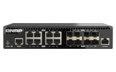 QNAP Przełącznik zarządzany sieciowo QSW-M3216R-8S8T-EU 8x 10GbE RJ45 8x10GbE SFP+  - QSW-M3216R-8S8T - Zdjęcie 1