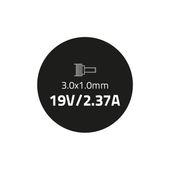 QOLTEC Zasilacz do ultrabooka Asus 45W | 19V | 2.37A | 3.0*1.0 - 50062.45W - Zdjęcie 2