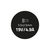 QOLTEC Zasilacz do IBM Lenovo 90W | 19V | 4.9A | 5.5*2.5  - 50097.90W - Zdjęcie 3