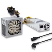 QOLTEC Zestaw zasilacz PCI-E Smart 1600W + ATX SilentLine 350W  - 50351 - Zdjęcie 1