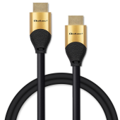 QOLTEC Kabel HDMI v2.1 Ultra High Speed 8K | 60Hz | 28AWG | 2m Złoty - 50355 - Zdjęcie 2