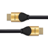 QOLTEC Kabel HDMI v2.1 Ultra High Speed 8K | 60Hz | 28AWG | 2m Złoty - 50355 - Zdjęcie 3