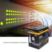 QOLTEC Kabel sieciowy / skrętka UTP | CAT6 | 305m  - 50359 - Zdjęcie 5
