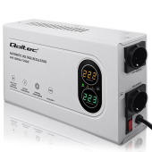 QOLTEC Stabilizator napięcia AVR 2000VA | 1200W | Toroidalny transformator  - 50449 - Zdjęcie 5
