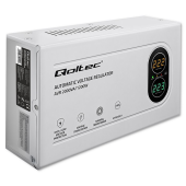 QOLTEC Stabilizator napięcia AVR 2000VA | 1200W | Toroidalny transformator  - 50449 - Zdjęcie 8