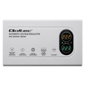 QOLTEC Stabilizator napięcia AVR 3000VA | 1800W  - 50450 - Zdjęcie 7