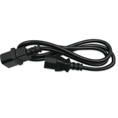 QOLTEC Kabel zasilający do UPS | IEC C13/C14 | 3x1.0mm2 | 1.5m  - 50459 - Zdjęcie 2