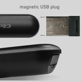 QOLTEC Laserowy wskaźnik/Prezenter 4w1/USB 3.0/2.4GHz/30m - 50631 - Zdjęcie 2