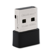 QOLTEC Ultraszybki bezprzewodowy mini adapter USB Wi-Fi | standard AC | 650Mbps  - 50664 - Zdjęcie 3
