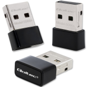 QOLTEC Ultraszybki bezprzewodowy mini adapter USB Wi-Fi | standard AC | 650Mbps  - 50664 - Zdjęcie 5