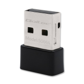 QOLTEC Ultraszybki bezprzewodowy mini adapter USB Wi-Fi | standard AC | 650Mbps  - 50664 - Zdjęcie 1