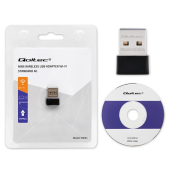 QOLTEC Ultraszybki bezprzewodowy mini adapter USB Wi-Fi | standard AC | 650Mbps  - 50664 - Zdjęcie 9