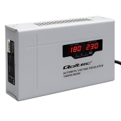 QOLTEC Automatyczny stabilizator napięcia AVR 1000VA 3% | Compact |     Toroidalny transformator  - 50715 - Zdjęcie 2