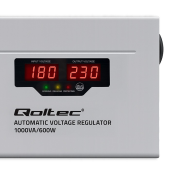 QOLTEC Automatyczny stabilizator napięcia AVR 1000VA 3% | Compact |     Toroidalny transformator  - 50715 - Zdjęcie 3