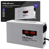 QOLTEC Automatyczny stabilizator napięcia AVR 1000VA 3% | Compact |     Toroidalny transformator  - 50715 - Zdjęcie 6