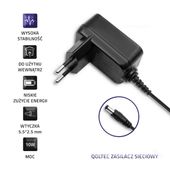 QOLTEC Zasilacz wtyczkowy 10W | 5V | 2A | 5.5*2.5  - 50772 - Zdjęcie 2