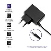 QOLTEC Zasilacz wtyczkowy 15W | 7.5V | 2A | 5.5*2.1  - 50785 - Zdjęcie 2