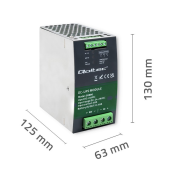 QOLTEC Moduł UPS DC na szynę DIN | 40A | 24V  - 50886 - Zdjęcie 2
