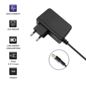QOLTEC Zasilacz wtyczkowy 18W | 9V | 2A | 5.5x2.5  - 51028 - Zdjęcie 3