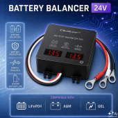 QOLTEC Balanser napięcia 24V do akumulatorów 2x12V | 5A | AGM GEL LiFePO4 | LED  - 51078 - Zdjęcie 2